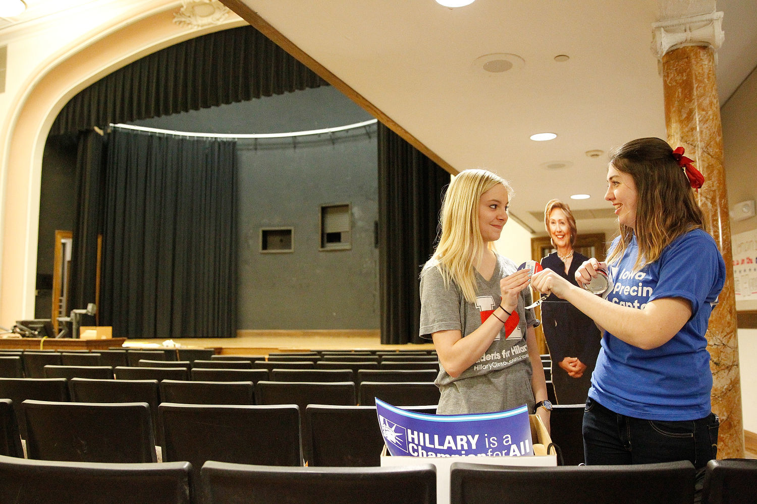 CAUCUS - IOWA CITY